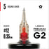 レジェンド プレミアム カートリッジ G2 (第 2 世代) - ラウンド ライナー - #12 (0.35mm) - 20 個/箱