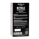 Gorilla Black Nitrile Exam Gloves - Heavyweight